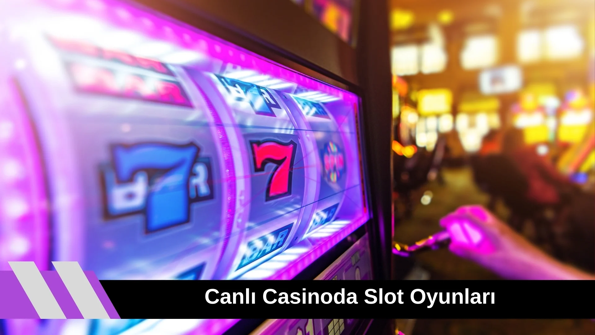 Canlı Casinoda Slot Oyunları